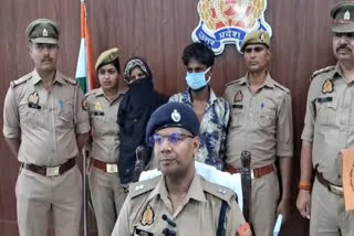Police on Wednesday arrested a woman and her son for allegedly killing an eight-year-old child. at Kothiwala Mohalla under Chilkana Police Station