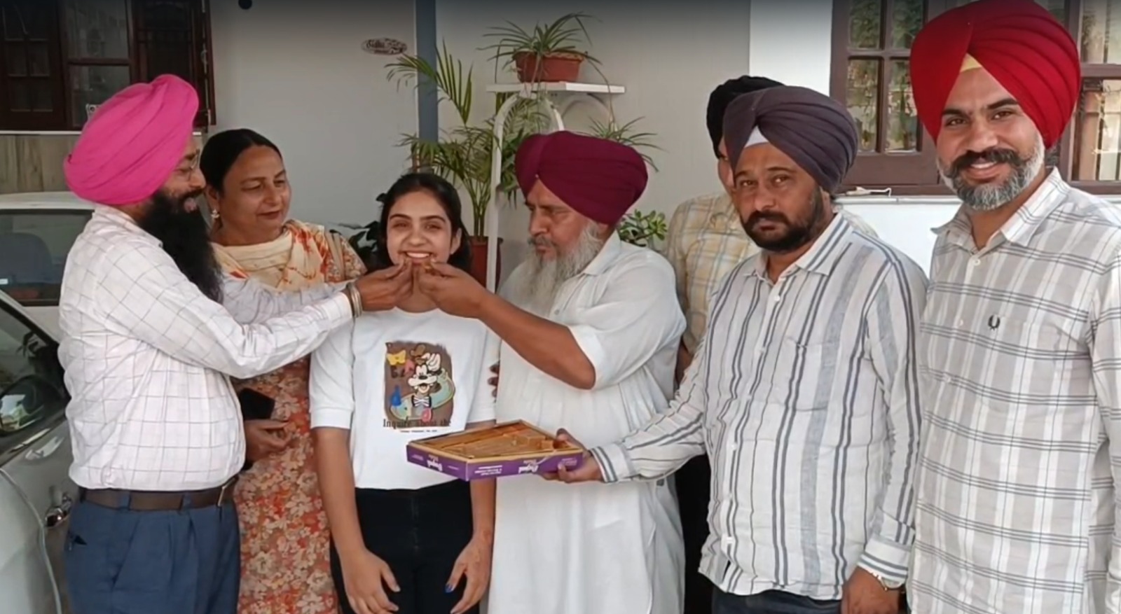 topped the entire Punjab