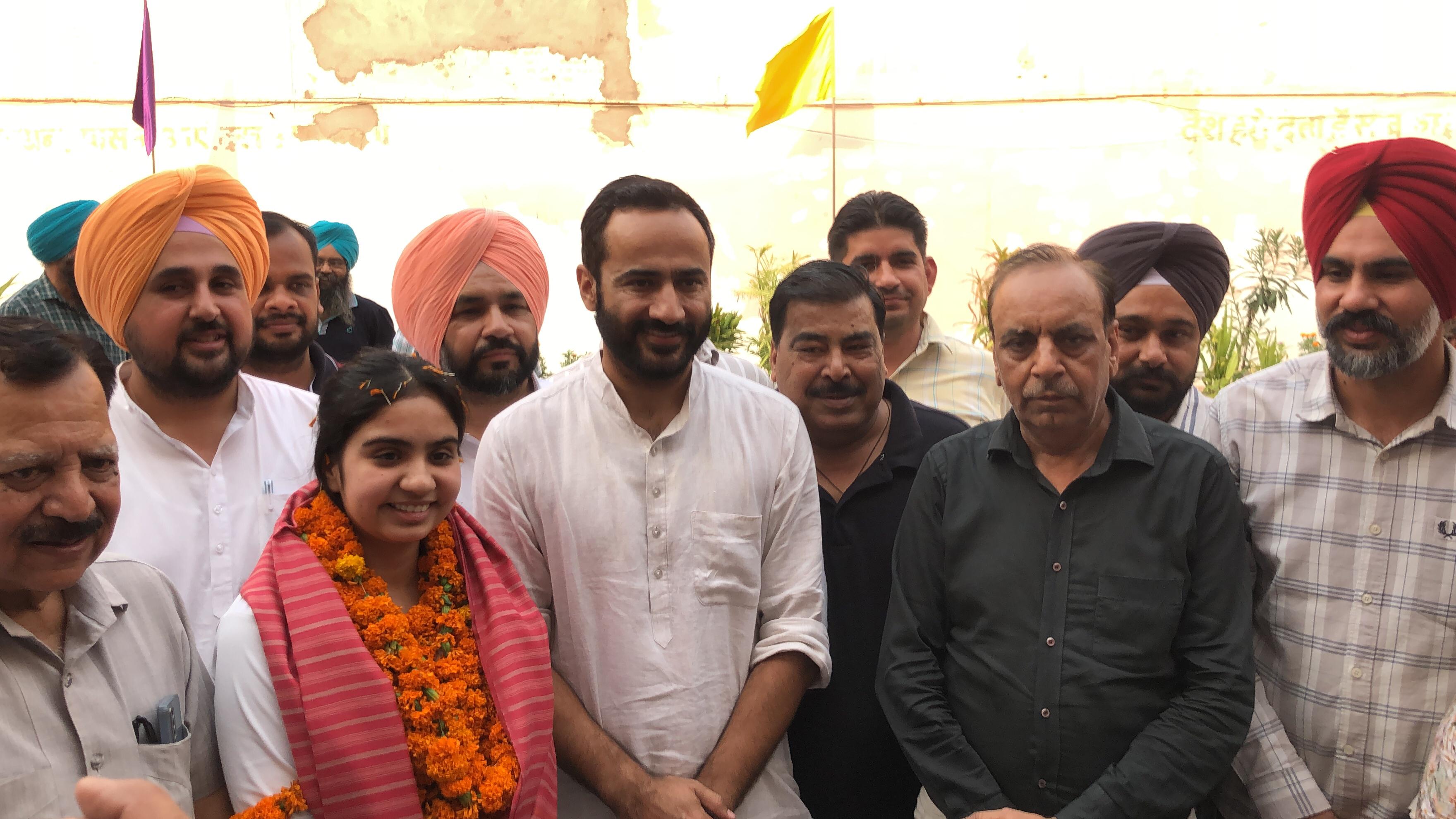 topped the entire Punjab