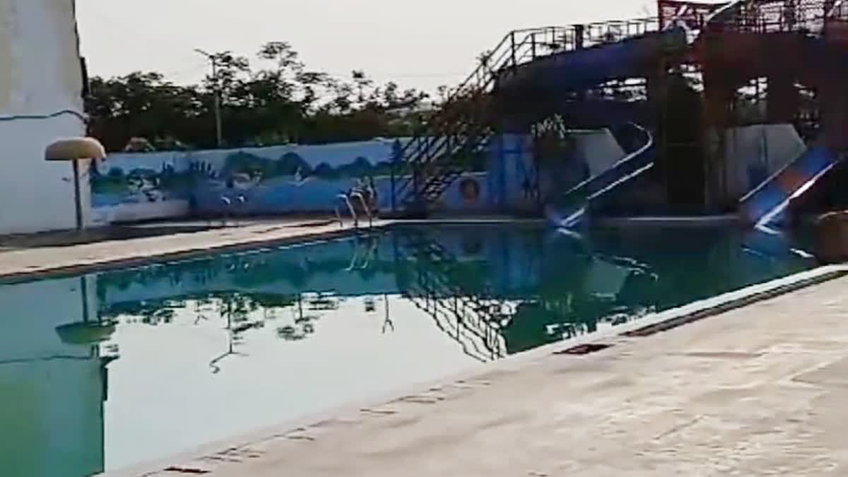 SAGAR MAN DIES SWIMMING POOL