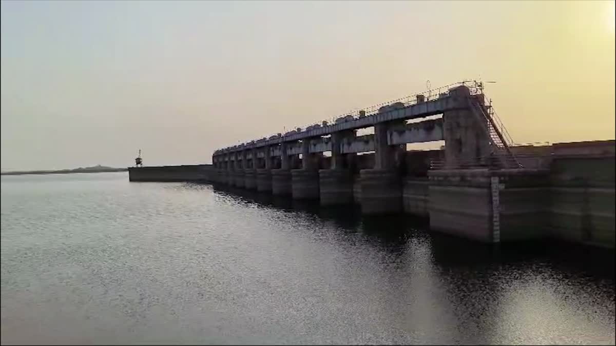 water levels Reduced in Nizamsagar