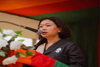 Sikkim Chief Minister Prem Singh Tamang's wife, Krishna Kumari Rai, quit as the MLA from Namchi Singhithang a day after taking the oath.