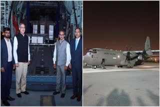 Kuwait Fire Tragedy IAF aircraft carrying mortal remains of 45 indians taken off for kochi