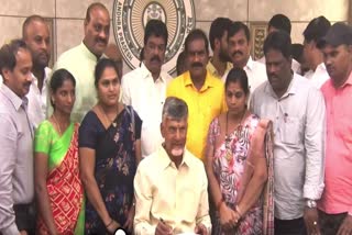 CM Chandrababu Signs Five Special Files