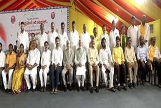 TDP chief N Chandrababu Naidu took oath as the Chief Minister of Andhra Pradesh on Wednesday while 24 ministers were also sworn in as the ministers.
