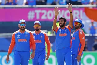 Etv BharatTeam India Schedule in T20 World Cup 2024