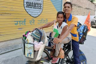 Father and daughter from Gujarat set out on Char Dham Yatra