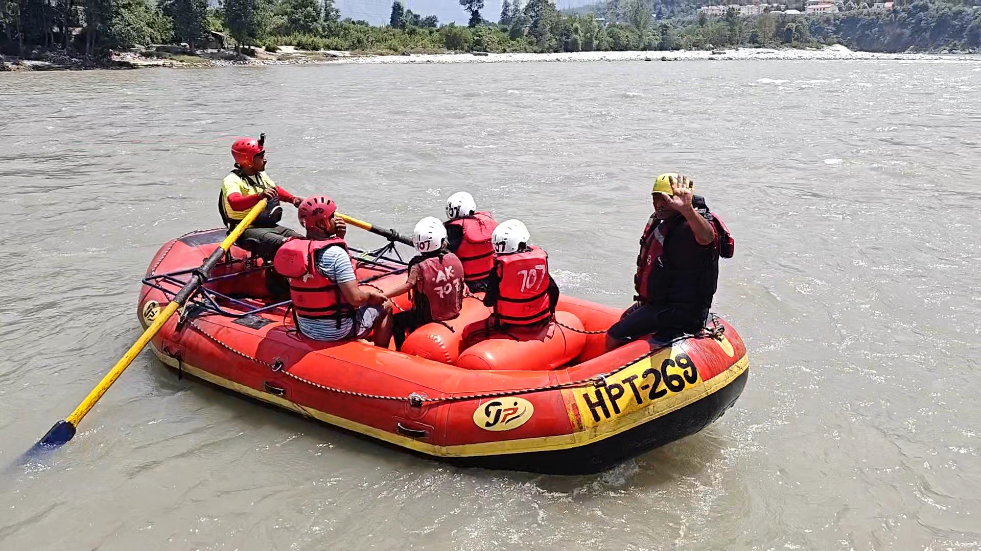 River Rafting in Beas River in Mandi