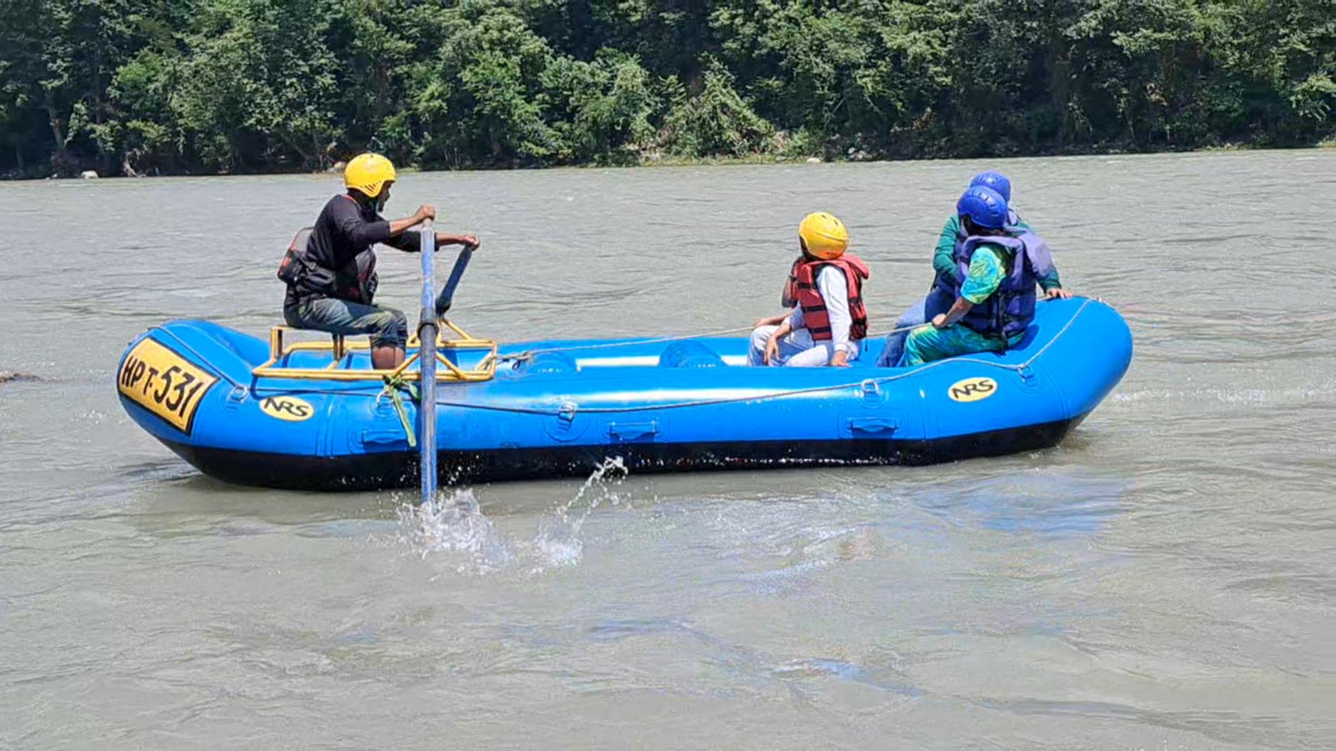 River Rafting in Beas River in Mandi