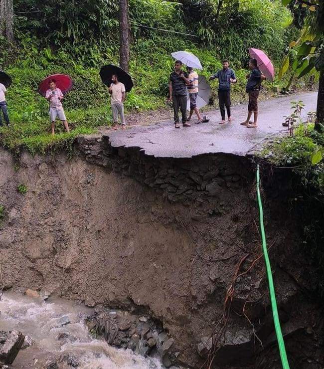 Rain Ravaged Sikkim