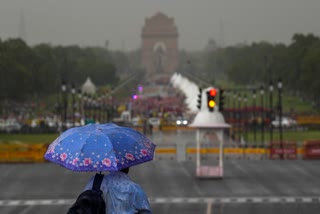 RAIN AND THUNDERSTROM IN DELHI