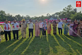 Nishamukta Pledge program held in Namtola at the Assam-Nagaland border