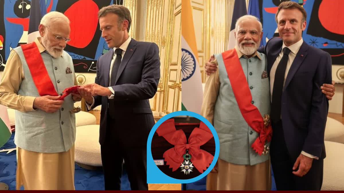 Frances highest Award Grand Cross Of the Legion, PM Modi France Tour