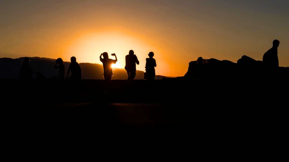 Death Valley Visitors