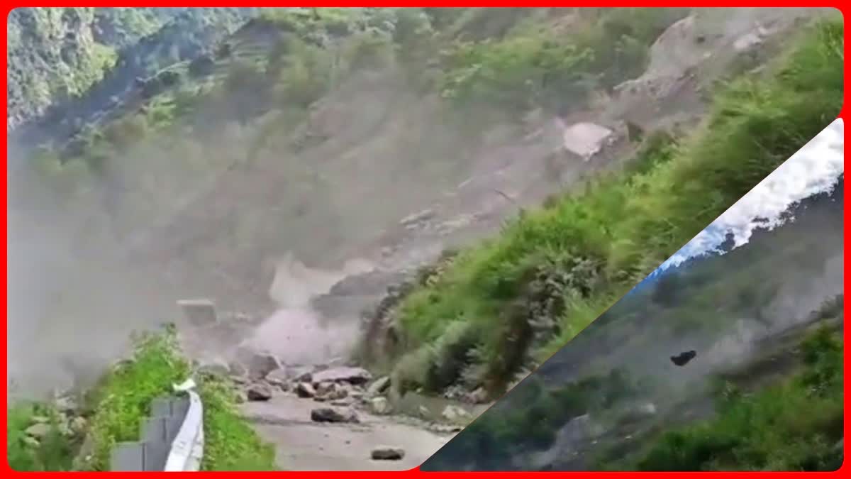 Landslide In Kinnaur