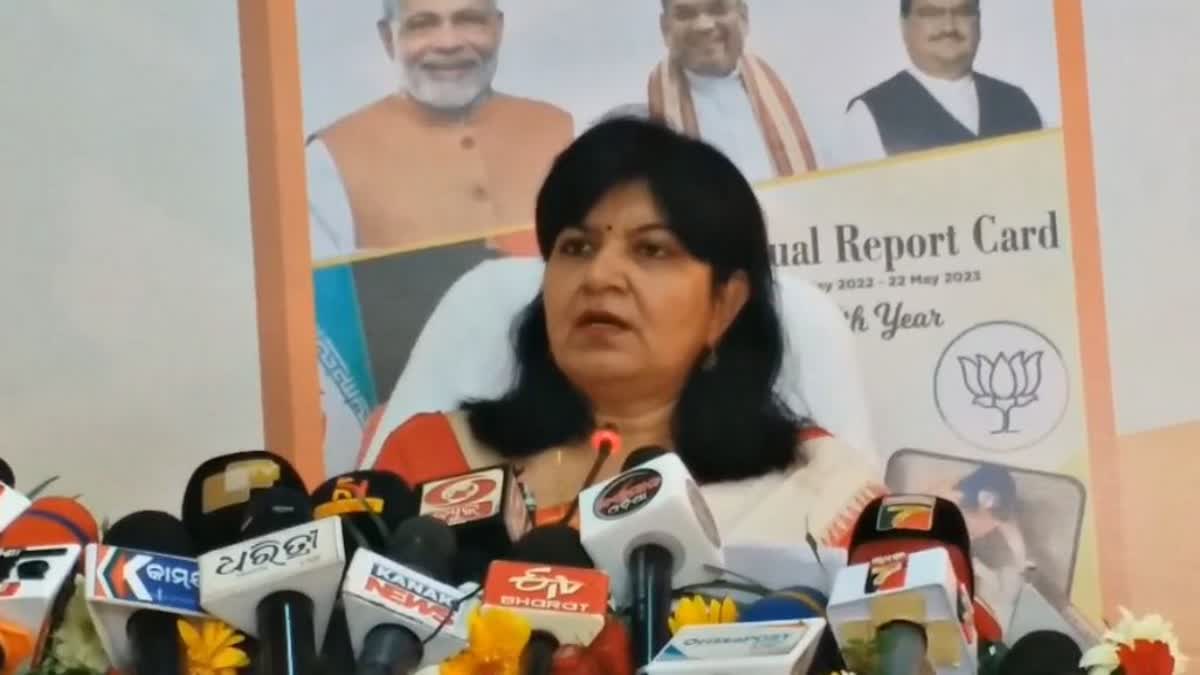 mp aparajita sarangi presents annual report card