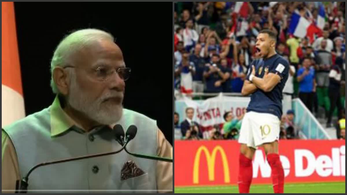 PM Modi, Mbappe