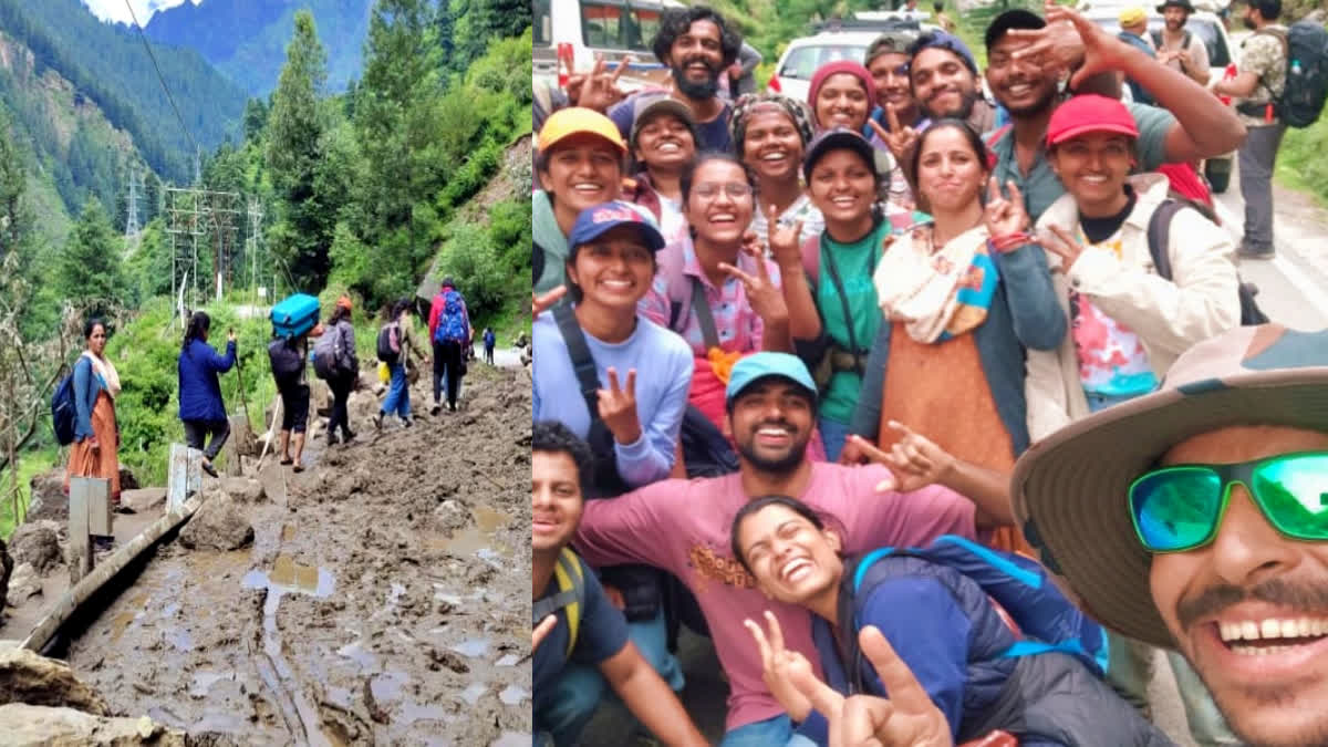 Kerala students rescued in Kullu  ഹിമാചൽ പ്രദേശ് പ്രളയം  കുളു  കുളുവിലെ മലയാളി സംഘത്തെ രക്ഷപ്പെടുത്തി  കുളു വെള്ളപ്പൊക്കം  മഹാദേവ് നാച്വറല്‍ അഡ്വഞ്ചര്‍ ടീം  Mahadev Natural Adventure Team  Kullu  ഹിമാചല്‍ പ്രദേശിലെ മിന്നല്‍ പ്രളയം  കുളു ജില്ല കലക്‌ടര്‍ അശുതോഷ് ഗാര്‍ഗ്  കുളുവിൽ കുടുങ്ങി മലയാളികൾ  മണികരണ്‍ താഴ്വര