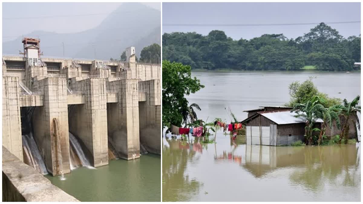 Bhutan Kurichu Dam water release  Bhutan is slowly releasing dam water  Bhutan Kurichu Dam  ಅಸ್ಸೋಂ ಜನತೆಗೆ ಧೈರ್ಯ ತುಂಬಿದ ಸಿಎಂ  ಭೂತಾನ್‌ನ ಕುರಿಚು ಡ್ಯಾಂನಿಂದ ನೀರು ಬಿಡುಗಡೆ  ರಾಜ್ಯದಲ್ಲಿ ಮೊದಲ ಪ್ರವಾಹ  ರಾಜ್ಯದ ಜನತೆಗೆ ಸಿಎಂ ಭರವಸೆ  ನೆರೆಯ ರಾಷ್ಟ್ರ ಭೂತಾನ್‌ನಲ್ಲಿರುವ ಕುರಿಚು ಅಣೆಕಟ್ಟು  ದೇಶದಿಂದ ಹರಿಯುವ ಇತರ ನದಿಗಳು  ಭೂತಾನ್‌ನಿಂದ ನೀರು ಬಿಡುಗಡೆ  ಅಸ್ಸೋಂ ಮುಖ್ಯಮಂತ್ರಿ ಹಿಮಂತ ಬಿಸ್ವಾ ಶರ್ಮಾ ಟ್ವೀಟ್