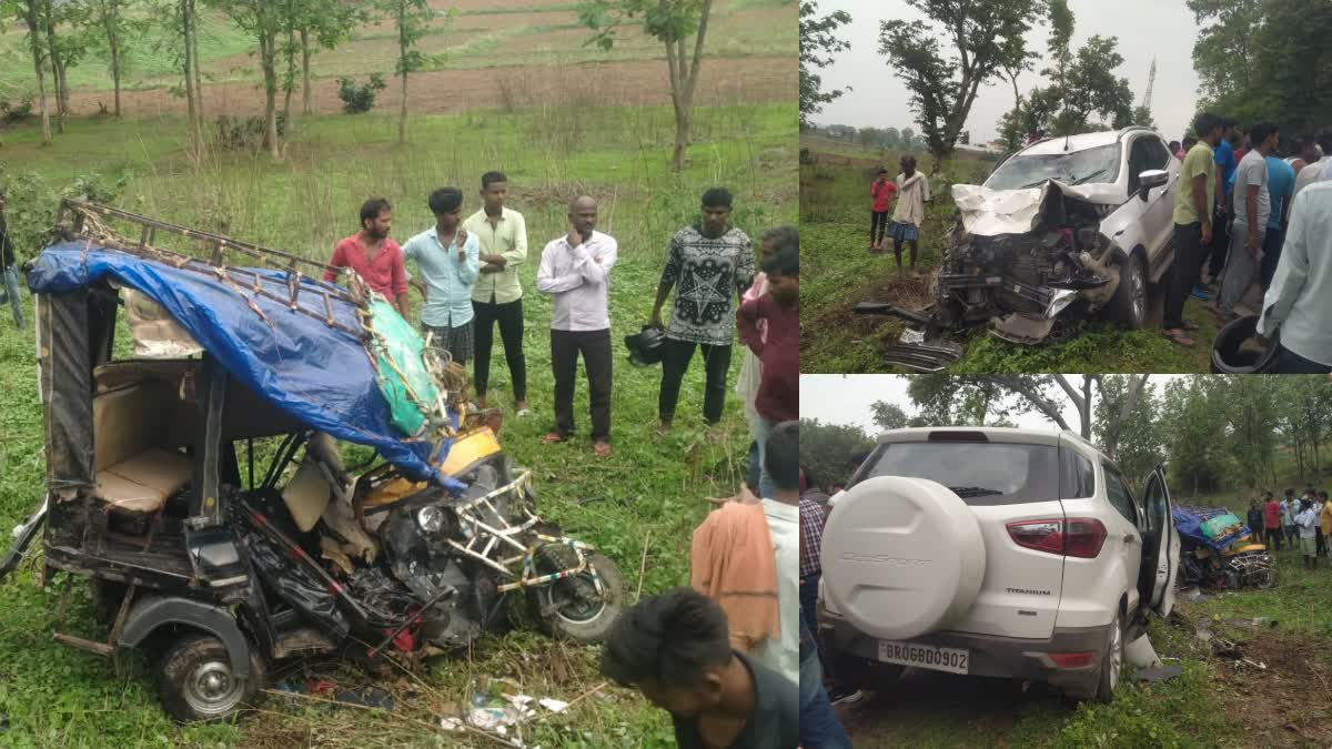 Road accident in Palamu