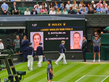 Mohanlal watches Wimbledon match in London  Mohanlal  Mohanlal watches Wimbledon  Wimbledon 2023  Mohanlal tweet  Mohanlal k madhavan  Mohanlal latest movies  മോഹൻ ലാൽ  മോഹൻ ലാൽ ചിത്രങ്ങൾ  കെ മാധവനും മോഹൻ ലാലും  വിംബിൾഡൺ 2023  വിംബിൾഡൺ വനിത സിംഗിൾസ് സെമി ഫൈനൽ  മോഹൻ ലാൽ ട്വിറ്റർ