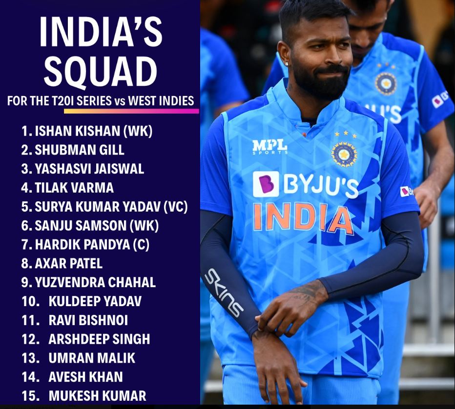 Team For WI Tour