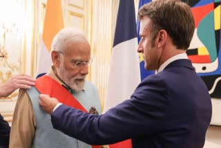 PM Modi conferred with France's highest award, 'Grand Cross of the Legion of Honour'