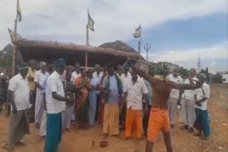 farmers protest