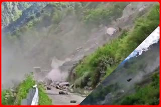 Landslide In Kinnaur