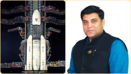 Representative photo Chandrayaan-3 and Dr Sachin Bahmba