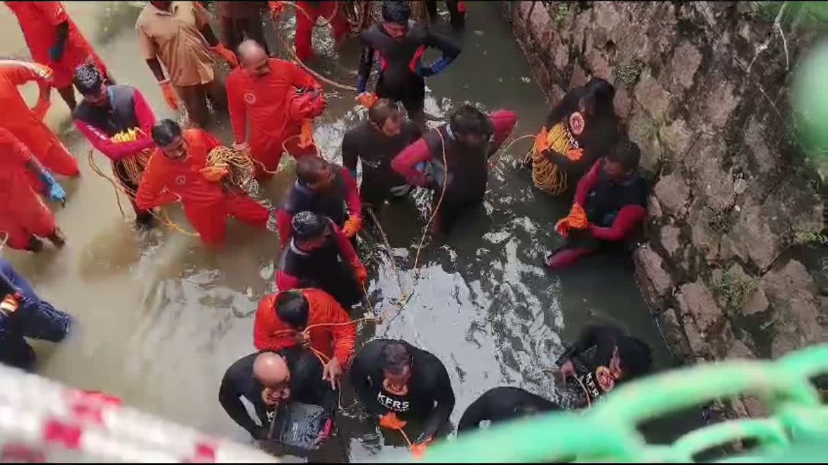 SANITATION WORKER JOY MISSING  NAVY TO AMAYIZHANJAN  ആമയിഴഞ്ചാന്‍ അപകടം  നാവിക സേന തിരുവനന്തപുരത്ത്