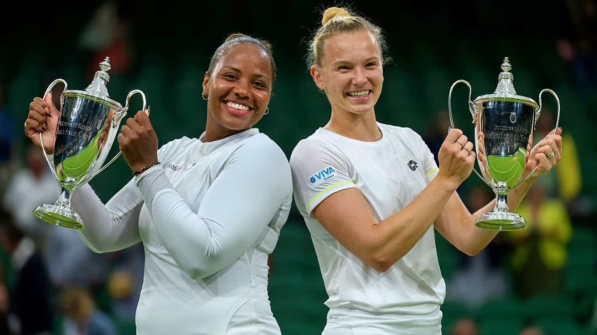 Katerina Siniakova and Taylor Townsend