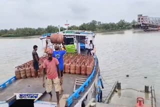 Passenger Boats Carrying LPG Cylinders