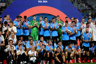 Uruguay beat Canada on penalties in the Copa America third-place playoff match on Saturday after a 2-2 draw at the Bank of America Stadium in Charlotte, North Carolina.