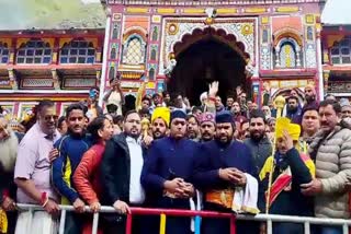 amarnath namboodiri took over as rawal in charge of badrinath dham