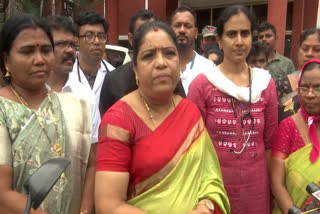 Minister Sandhya Rani Visited Baby Family