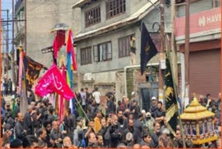 Muharram procession in Srinagar