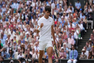 കാര്‍ലോസ് അല്‍കാരസ്  നൊവാക്ക് ജോക്കോവിച്ച്  NOVAK DJOKOVIC  WIMBLEDON 2024 MENS CHAMPION