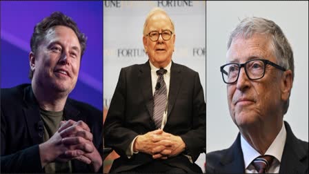 Warren Buffett, Elon Musk, bill gates