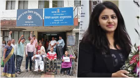 take action against IAS Pooja Khedkar demand of disabled to State Disability Welfare Commissioner Dr Pravin Puri