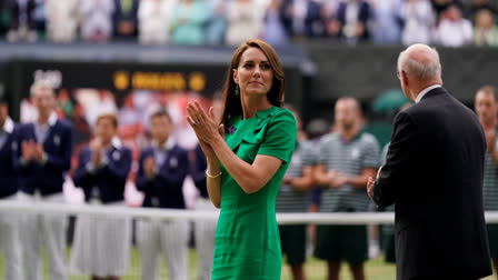 The Princess of Wales Catherine will attend the Wimbledon Men's Singles Final between defending champion Carlos Alcaraz and seven-time champion Novak Djokovic on Sunday. It was her first public appearance after her cancer diagnosis.