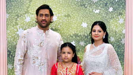 Mahendra Singh Dhoni shared a post on his Instagram handle as he penned down a heart-warming message for newly married couple Anant Ambani and Radhika Merchant. Dhoni along with his wife and daughter Ziva attended the wedding ceremony on Friday at Bandra Kurla Complex in Mumbai.