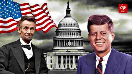 Abraham Lincoln, John F Kennedy