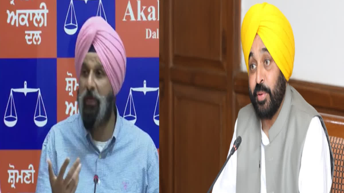 Akali leader Bikram Majithia surrounded the Chief Minister of Punjab over the issue of patwaris