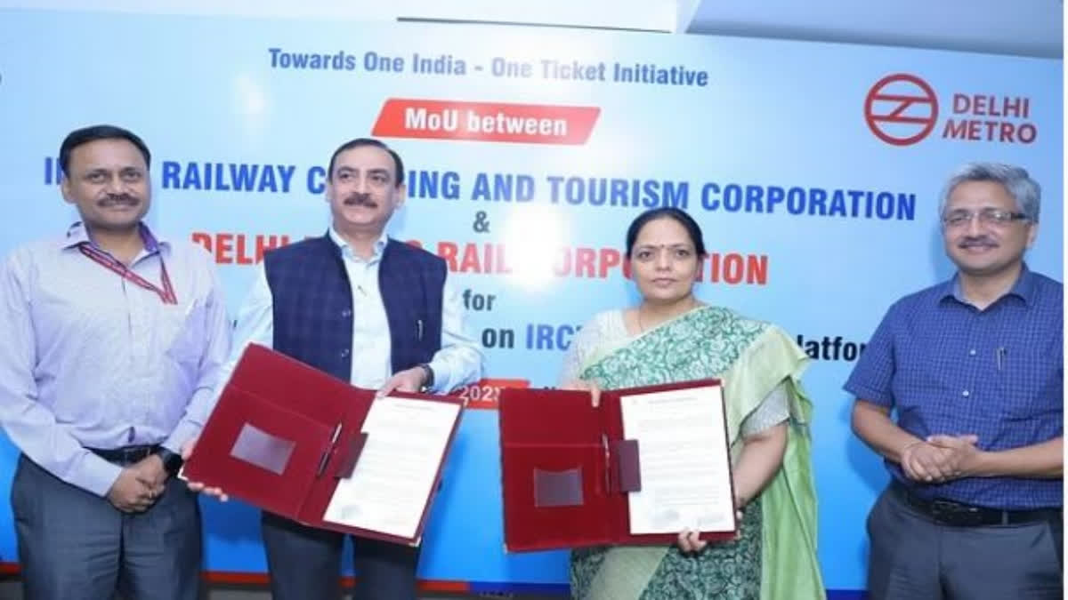 IRCTC, DMRC join hands to introduce 'One India-One Ticket' initiative