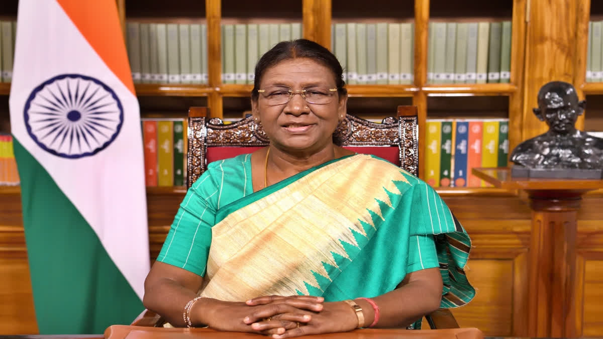 President Droupadi Murmu addressed the nation on the eve of the 77th Independence Day on Monday. The address was broadcast on the entire national network of Akashvani and telecast on all Doordarshan channels.