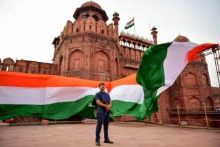 Preparation for a grand program on Independence Day