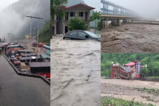 Uttarakhand Rain  Uttarakhand  Rain  rain updation  മഴ  ഉത്തരാഖണ്ഡ് മഴ  മണ്ണിടിച്ചില്‍  ബദരീനാഥ്