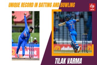 Tilak Varma has a unique record in Batting and Bowling