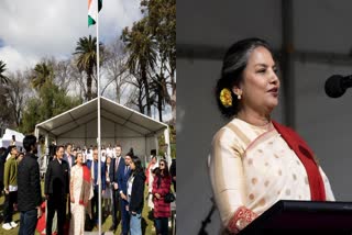 Shabana Azmi hoists tricolor in IFFM